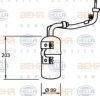 BEHR HELLA SERVICE 8FT 351 335-061 Dryer, air conditioning